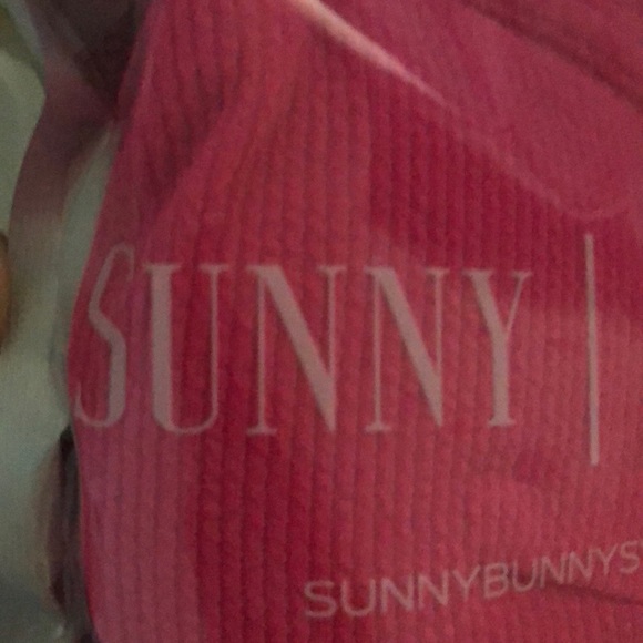 NWT Sunny Bunny Swim Pink Bailey Top and Bottom - Picture 2 of 7